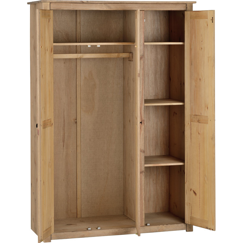 Tetteh 3 Door Wardrobe