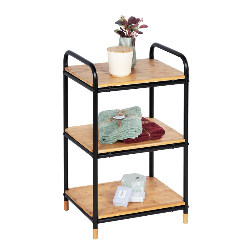 Essays Freestanding Bathroom Shelves