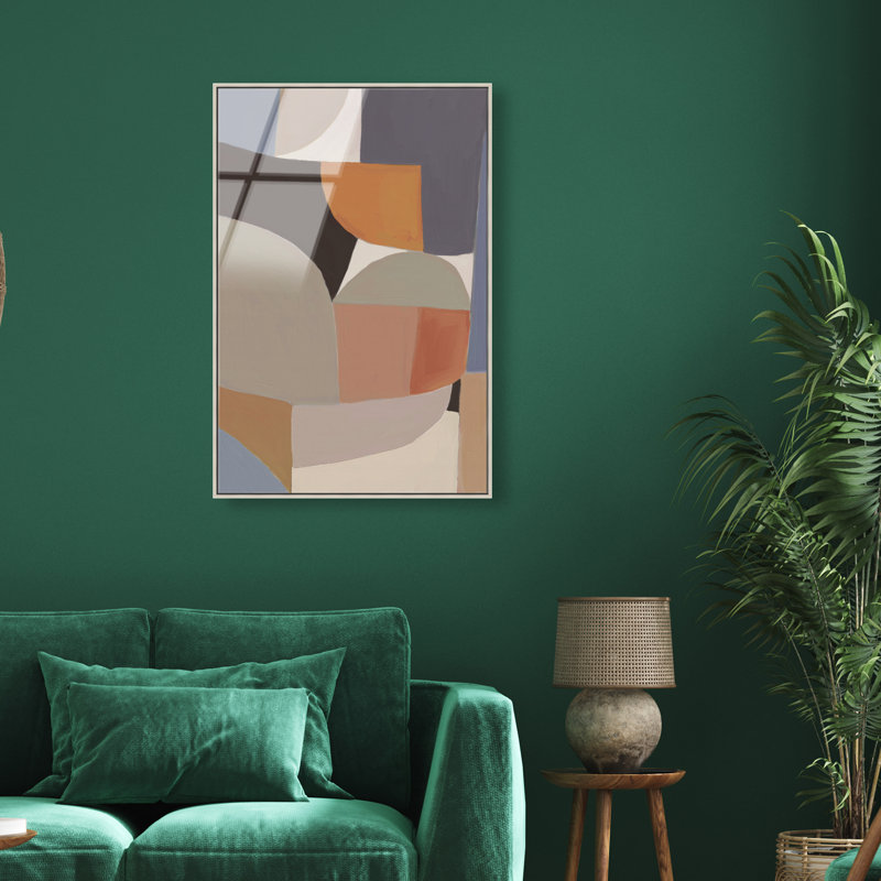 Muted Truth Print by Oliver Gal, 46"H x 31"W, Silver Floater Frame