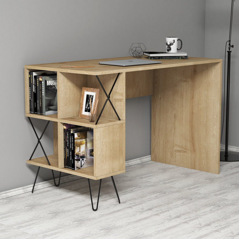 Malte Writing Desk, Oak