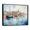 Normandie French Port Landscape, impression sur toile