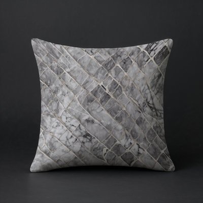 Modern Contemporary Indoor and Outdoor Throw Pillow