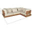 Canapé modulaire d'extérieur rembourré Ivry-912159110