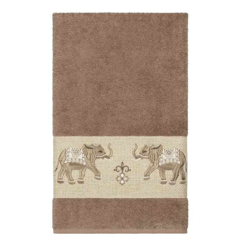 Quinn Turkish Cotton Midweight Bath Towel, Latte