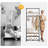 Entryway Shoe Storage With Coat Rack-1141208533