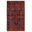 Tapis rouge 4 pi 6 po x 7 pi 7 po Andelz
