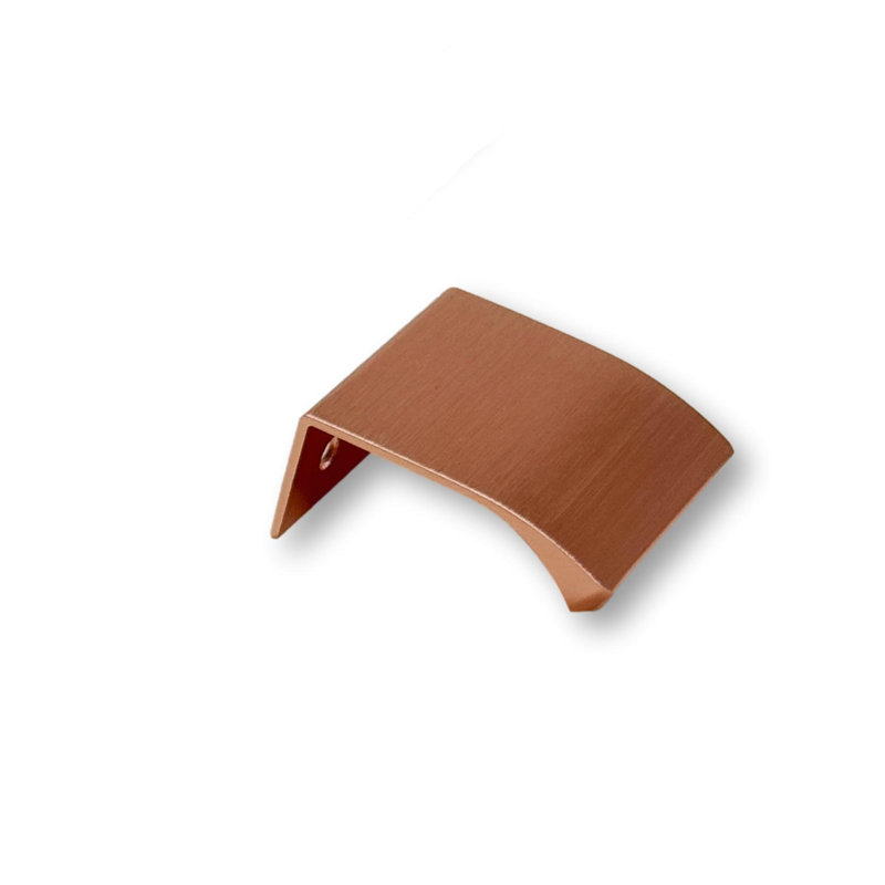 Edge 3/4" Center to Center Finger Pull, Copper