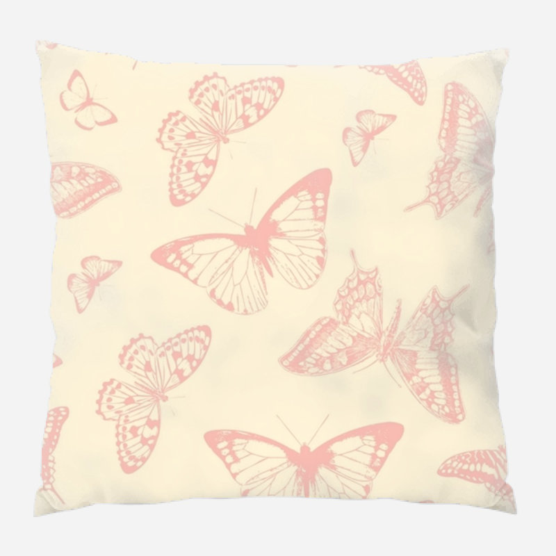 Reversible Throw Pillow, Indoor/Outdoor