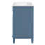 Meuble-lavabo 24 po avec lavabo en céramique et tablette réglable