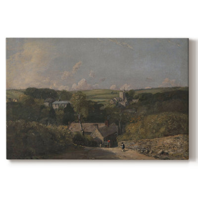 Paysages rétro-DLXVII -Galerie enveloppée Cavas