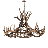 Rustic Lodge 12 - Light Chandelier