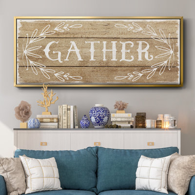 Gather - Toile encadrée