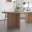 Bureau rectangulaire en bois massif Burlywood-110909413