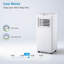 Climatiseur portatif 10 000 BTU, avec télécommande