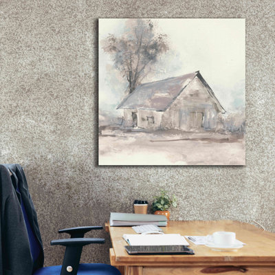 «Barn III» par Chris Paschke, estampe numérique sur toile