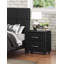 Table de chevet, similicuir recouvert de similicuir 1Pc