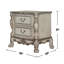 Table de chevet 2 tiroirs en bois-112505117