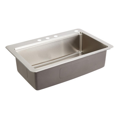 Melbrook 33 "L Drop-In Kitchen Sink With Accessories