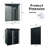 5Ft X 3Ft Outdoor Metal Storage Shed Transparent Plate-124152427
