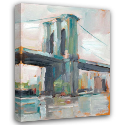 Lark Manor™ Harper, Ethan Gallery Wrapped Canvas Art Titled: Contemporary Bridge II
