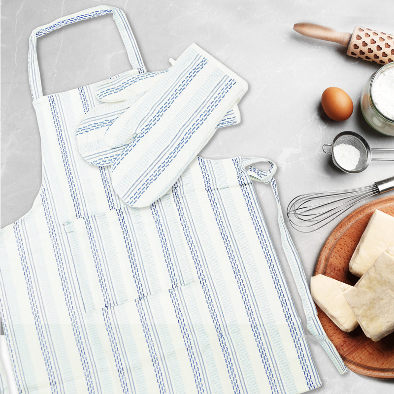 TABLIER DE COTON ENSEMBLE