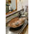 Leaf Vessel Hammered Copper Sink
