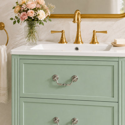 Meuble-lavabo avec lavabo en céramique 24 po Mavessa
