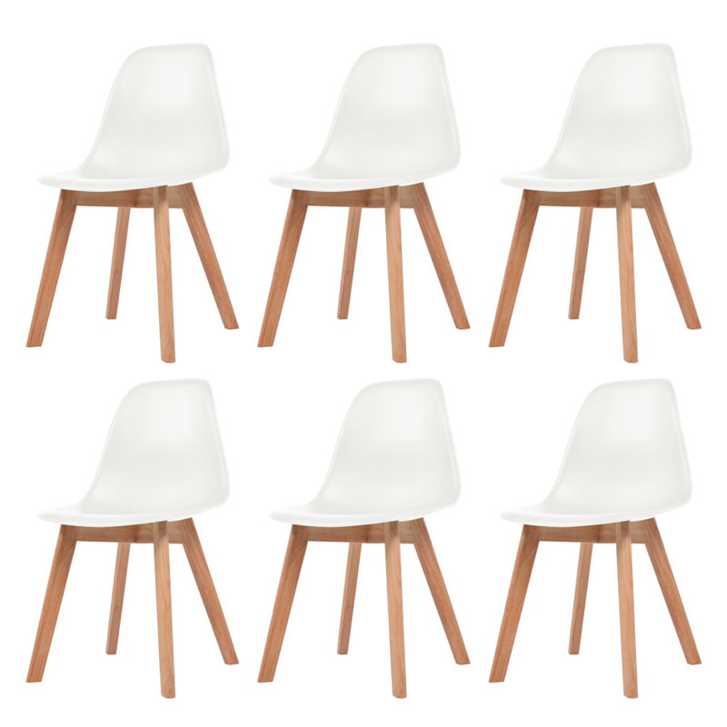 Belvedere 44cm H Side Chair, White, 6