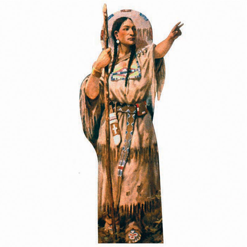 Sacajawea Cardboard Standup