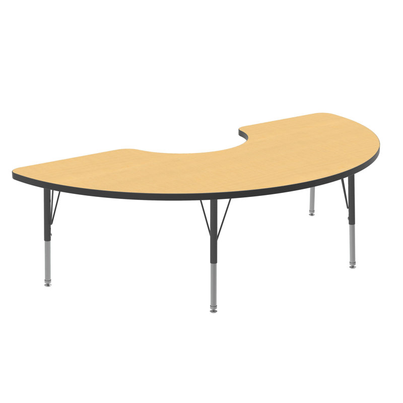 Table d'activité à hauteur ajustable MG Series, Érable fusion, H 30 po x L 72 po x l 36 po
