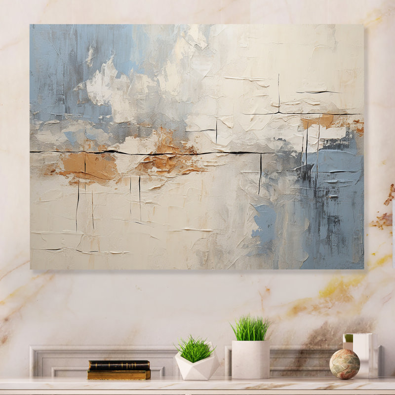 «Minimalisme moderne scandinave sérénité Art I» sur, H 24 po x l 32 po x P 1 po