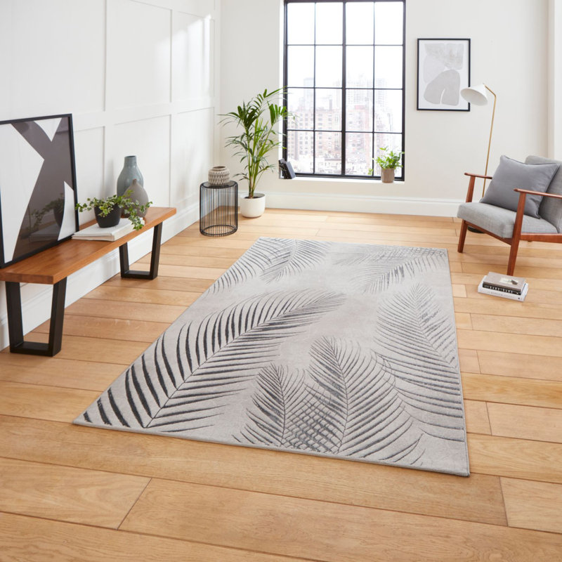 Creation area rug Machine Woven Rectangle Grey, Rectangle 120 x 170cm