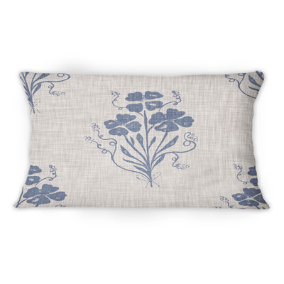 Floral Throw Pillow