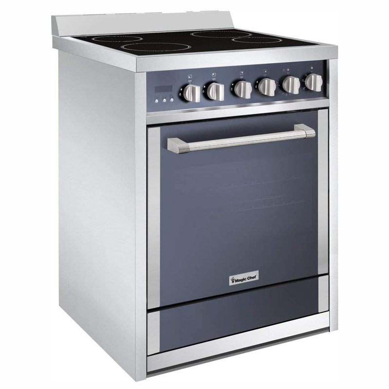 Magic Chef 24" 5 Cubic Feet Dual Fuel Free Standing Range