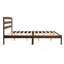 Structure de lit plateforme en bois massif de 12 pouces avec tête de lit, aucun sommier requis et assemblage facile-120380802-120380800
