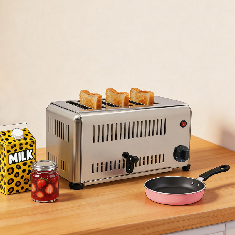 6-Slice Commercial Toaster