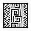 «Mudcloth White Geometric Design VIII», impression sur toile-74536051-74536058-74536054