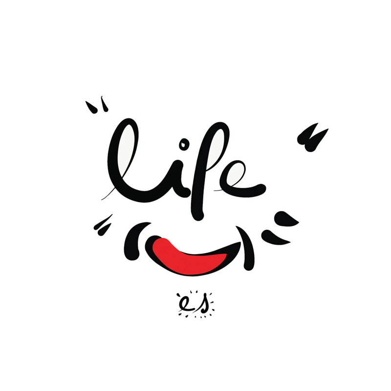 Smile to Life Please 1 Piece Wrapped Canvas Wall Art, 45.72 cm H x 45.72 cm W x 3.175 cm D