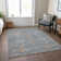 Machine Washable Indoor/Outdoor Cicel ACN1137 Denim Rug