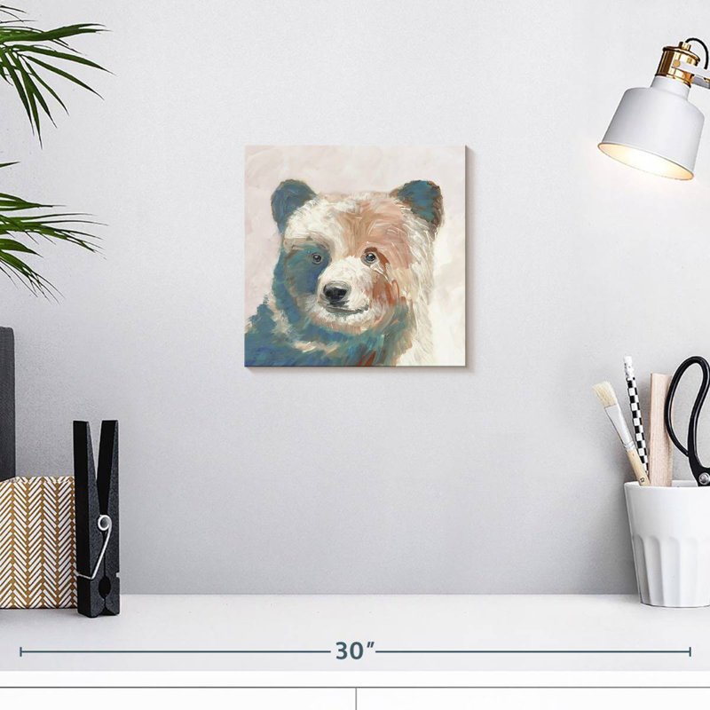 Crowle Smiley Bear Cub, 10" H x 10" W