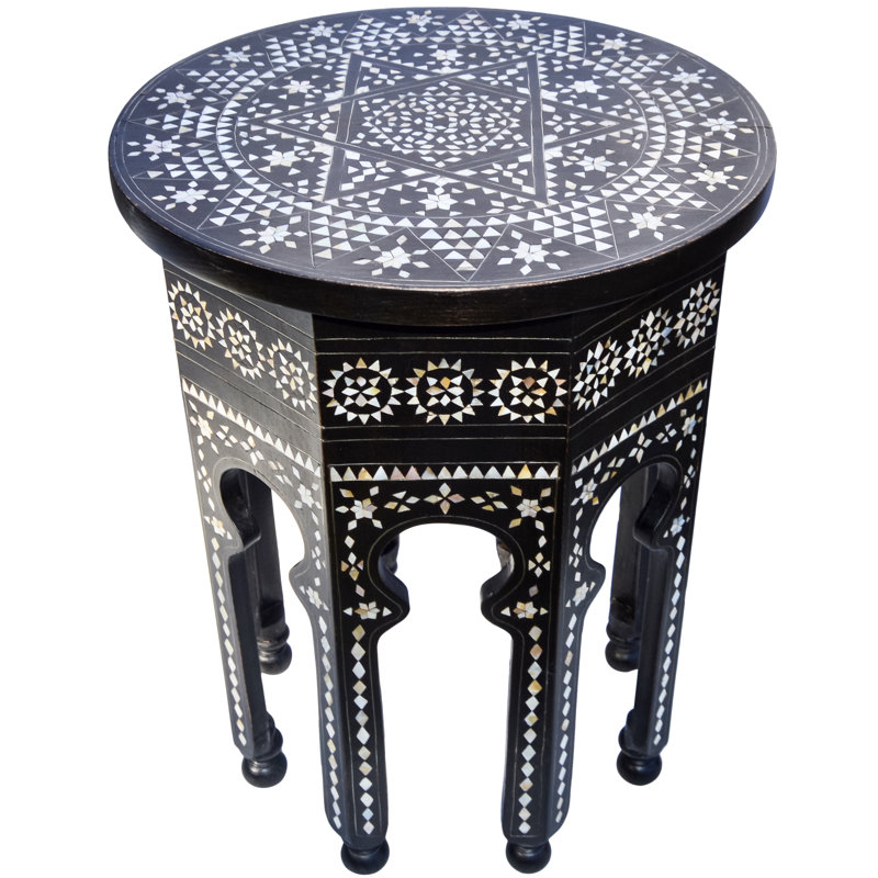 Solid Wood End Table