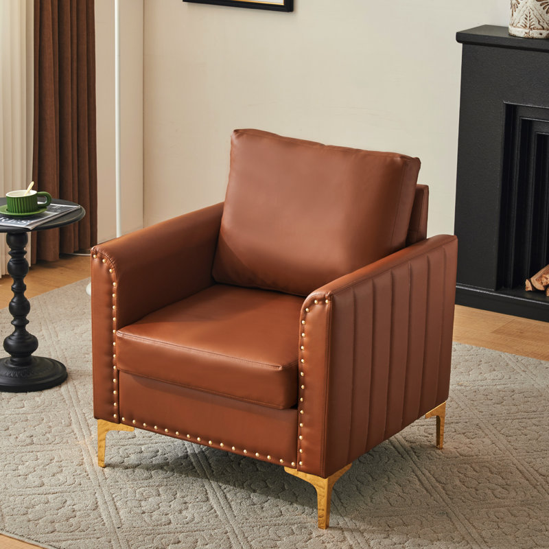 Antlia Faux Leather Armchair