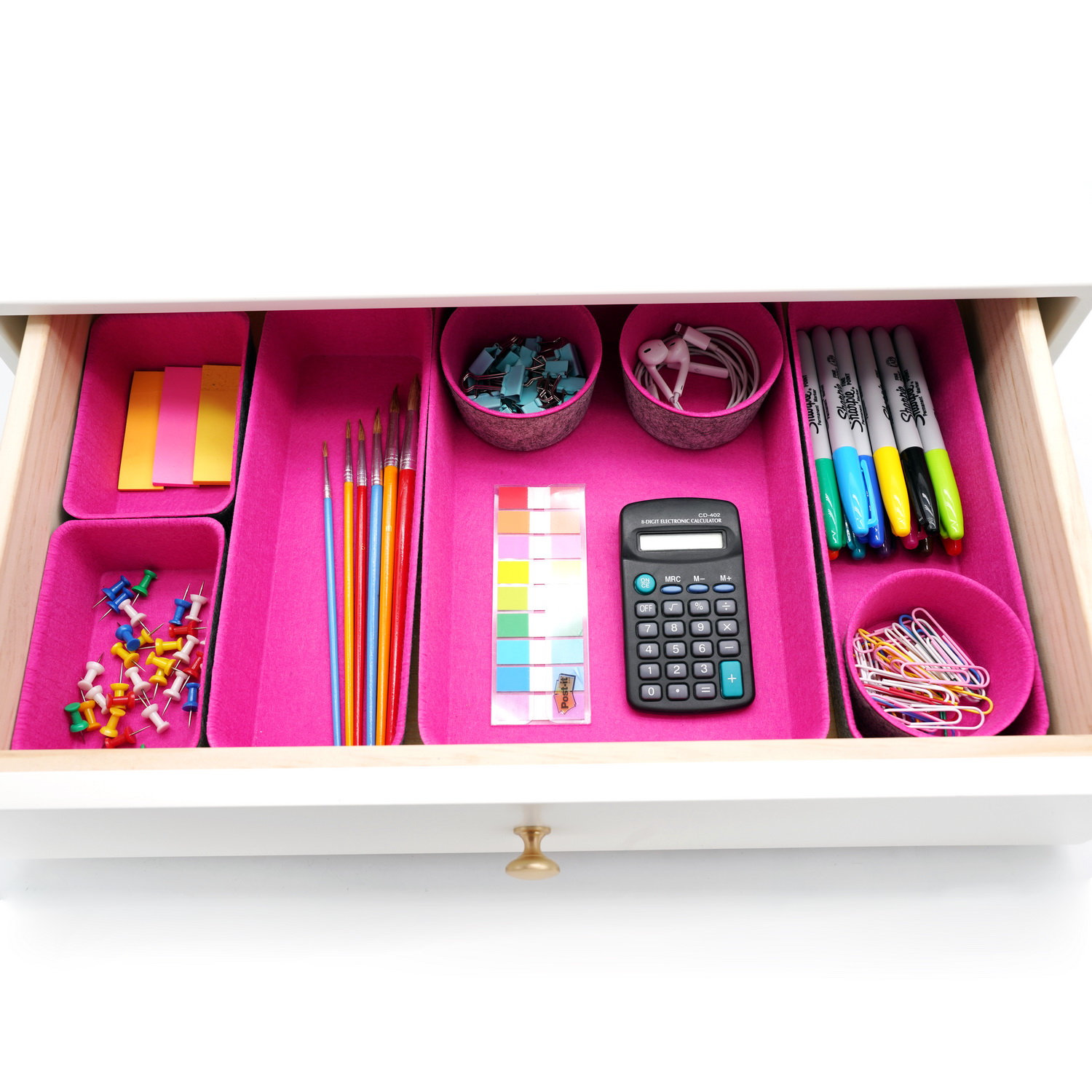 Organizer Set, Hot Pink