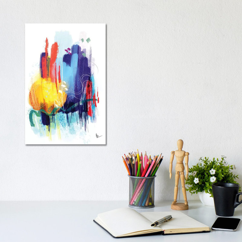 Saturate by Soul Curry Art & Illustrations - Gallery-Wrapped Canvas Giclée on Canvas, Wrapped Canvas, 20.32 cm H x 30.48 cm W