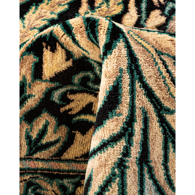 Classic One-of-a-Kind 9' 1" X 12' 4" Hand Knotted Area Rug