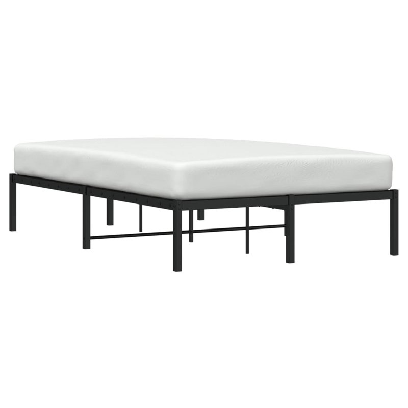 Akenside Bed, Black, Small Double (4')