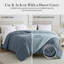Édredon surdimensionné en duvet synthétique facile d'entretien avec bordure passepoilée et boucles aux coins Vilano Springs®-2145475986-2075930073