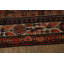 Tapis décoratif en laine noué à la main de conception unique noué à la main des années 1900 Serab brun/orange/noir de 3 pi x 15 pi 10 po
