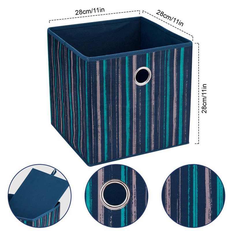 House Of Hampton Fabric Decorative Bin