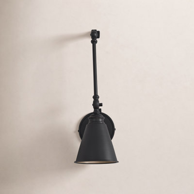 Beckham 1-Light Plug-In Swing Arm Sconce